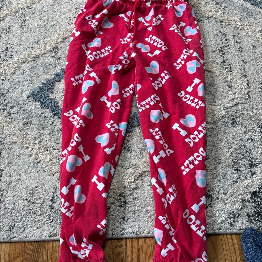 Dolly Women's Red Pajama Pants
